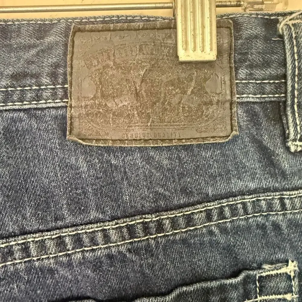 Jeans by Buffalo Spencer Slim Mens 32x32 Blue Denim Dark wash